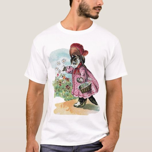 Kätzchen-Shirt T-Shirt (Vorderseite)