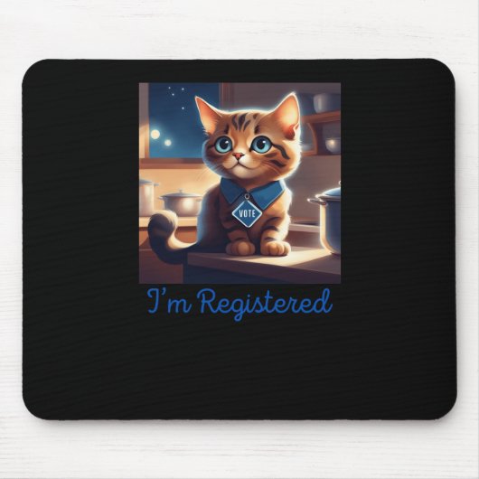 Kätzchen sind eingetragene Aufkleber Mousepad (Vorne)