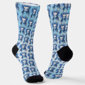 Kätzchen Socken (Gewinkelt)