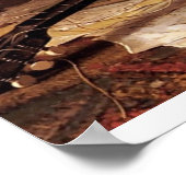 Kätzchen spielen Gitarre Poster (Ecke)