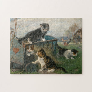 Kätzchen spielen   Julius Adam the Younger Puzzle