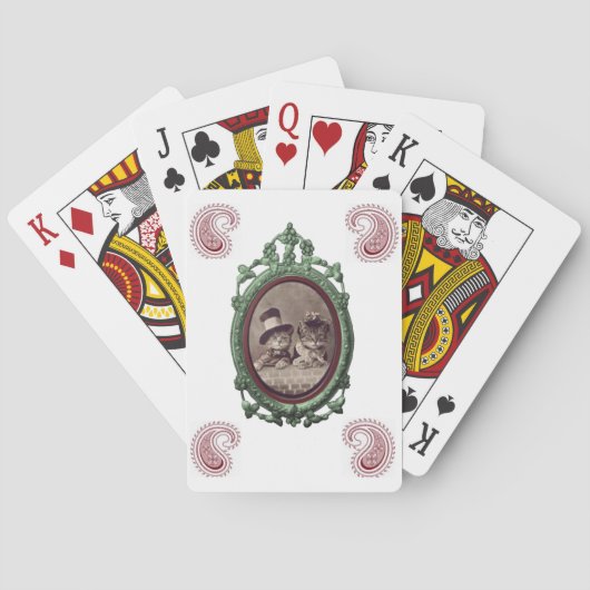Kätzchen Spielkarten Deck (Rückseite)