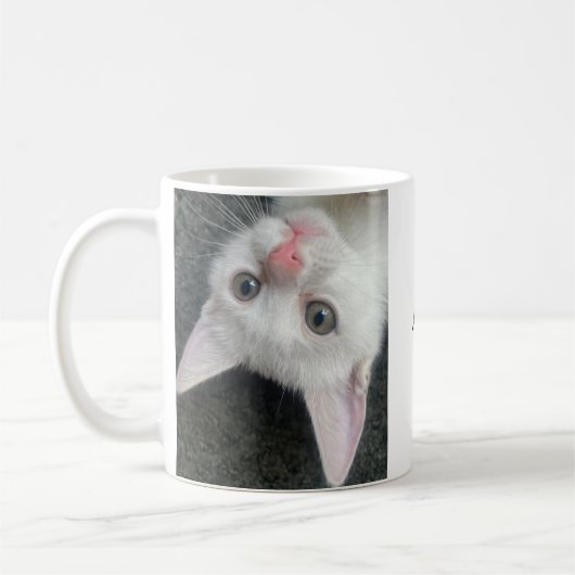 Kätzchen-Tasse, Lustige Tasse (Links)