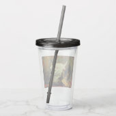 Kätzchen Tee Party Acryltrinkbecher (Rückseite)