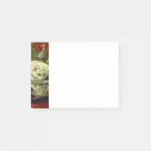 Kätzchen Tee Party Post-it Klebezettel (Vorderseite)