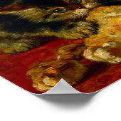 Kätzchen Tee Party Poster (Ecke)