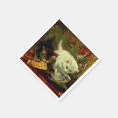 Kätzchen Tee Party Serviette (Ecke)