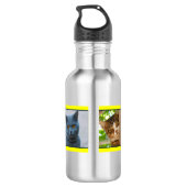 Kätzchen überall edelstahlflasche (Rückseite)