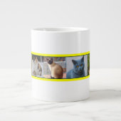 Kätzchen überall Jumbo-Tasse (Vorderseite)
