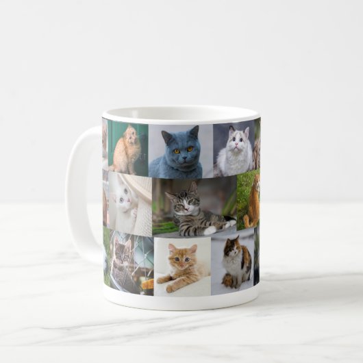 Kätzchen überall kaffeetasse (Vorderseite Links)
