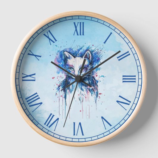 Kätzchen Uhr (Vorderseite)