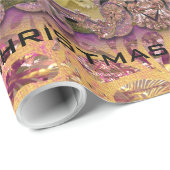 Kätzchen und Bänder viktorianisch Geschenkpapier (Rolleneckpunkt)