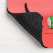 Kätzchen und Faulenzermücke Mousepad (Ecke)