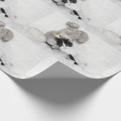 Kätzchen und Häschen Geschenkpapier (Ecke)