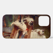 Kätzchen und Klavier Case-Mate iPhone Hülle (Rückseite (Horizontal))