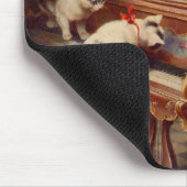 Kätzchen und Klavier Mousepad (Ecke)