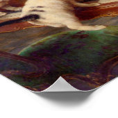 Kätzchen und Klavier Poster (Ecke)