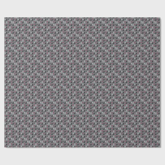 Kätzchen und Mäuse Geschenkpapier (Flach)