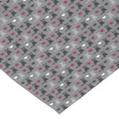 Kätzchen- und Mäusemuster Kurzer Tischläufer (Ecke)