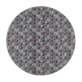 Kätzchen- und Mäusemuster Schneidebrett (Vorderseite)