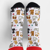 Kätzchen und Puppen Crew Socken (Oben)