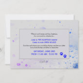 Kätzchen-und Welpen-Adoptions-Mitte-Mitteilung Einladung (Rückseite)