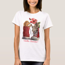 Kätzchen und Welpengrüße