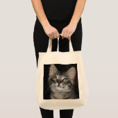 Kätzchen-Unschulds-Bio Tragetasche (Vorderseite (Produkt))