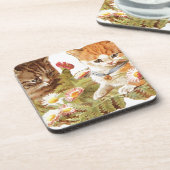 Kätzchen Untersetzer (Linke Seite)