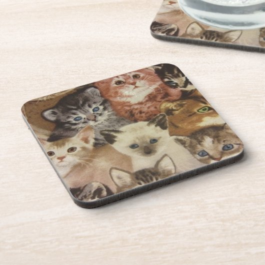 Kätzchen Untersetzer (Linke Seite)