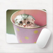 Kätzchen-Verstecken Mousepad (Mit Mouse)