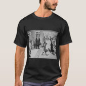 Kätzchen Violinist, Louis Wain T-Shirt (Vorderseite)