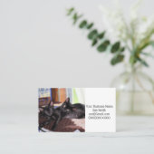 Kätzchen Visitenkarte (Stehend Vorderseite)