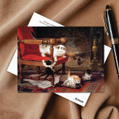 Kätzchen von Fireplace Henriëtte Ronner Knip Postkarte