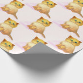 Kätzchen, Weihnachts-Party-Wrapping Paper Geschenkpapier (Ecke)