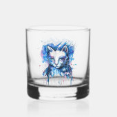 Kätzchen Whiskyglas (Rückseite)