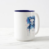 Kätzchen Zweifarbige Tasse (VorderseiteRechts)