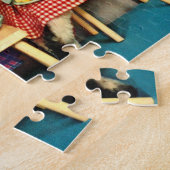 Kätzchenfrühstück Puzzle (Seite)