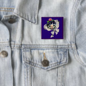 Kätzchenkatze in einem Kätzchen Button (Beispiel)