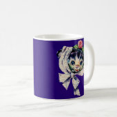 Kätzchenkatze in einem Kätzchen Kaffeetasse (VorderseiteRechts)