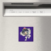Kätzchenkatze in einem Kätzchen Magnet (In Situ (Geschirrspüler))