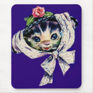 Kätzchenkatze in einem Kätzchen Mousepad