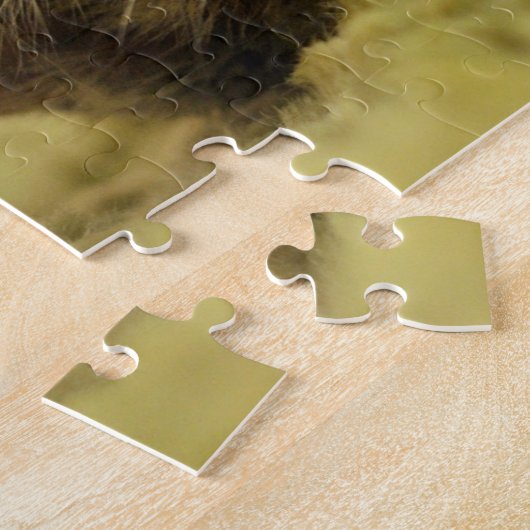 Kätzchenlaubsäge Puzzle (Seite)