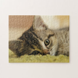 Kätzchenlaubsäge Puzzle