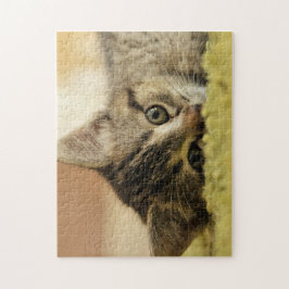 Kätzchenlaubsäge Puzzle