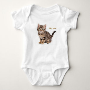 Kätzchenliebhaber-Babykleid Baby Strampler