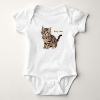 Kätzchenliebhaber-Babykleid Baby Strampler