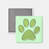 Kätzchenprint Magnet (Vorderseite/Rückseite)