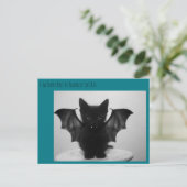 Kätzchenschläger Postkarte (Stehend Vorderseite)