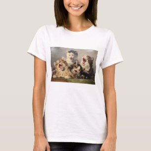 Kätzchensymphonie von Julius Adam II T-Shirt